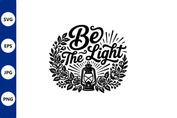 Be the Light Lantern Floral