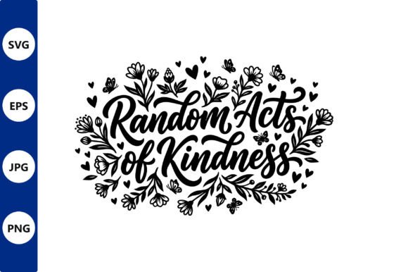 Random Acts of Kindness Vector Art